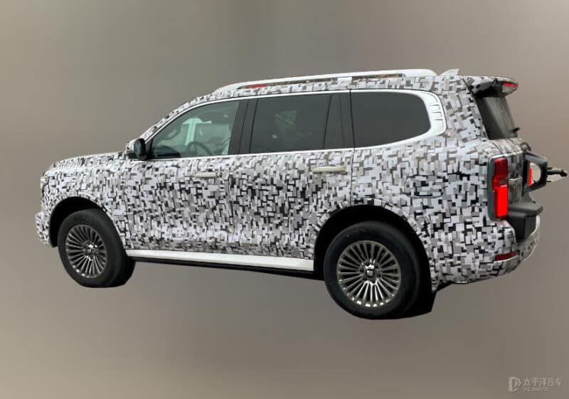 Шпионские испытания Great Wall Tank 500 PHEV