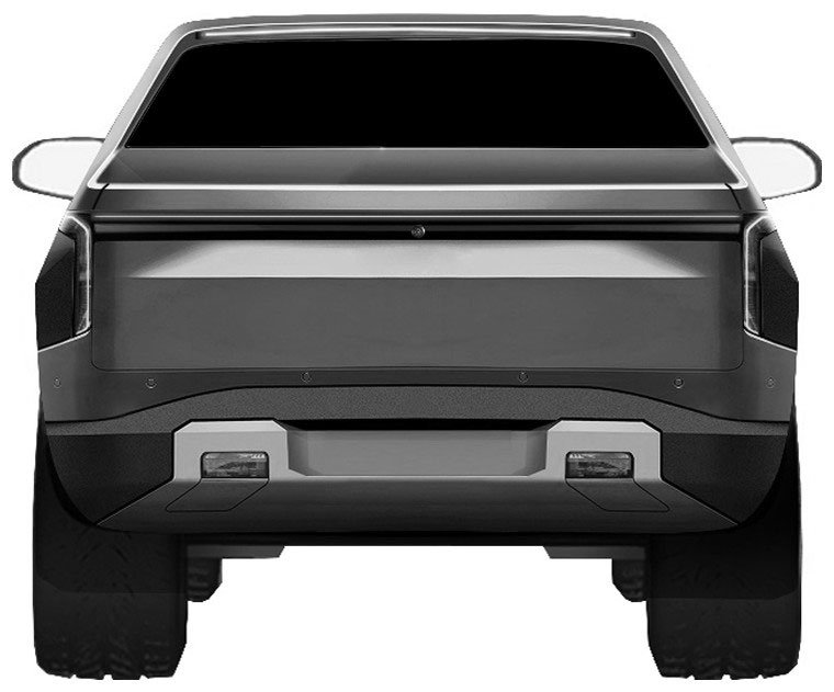 Китайский электрический пикап от Sany Group раскрыт на патентах