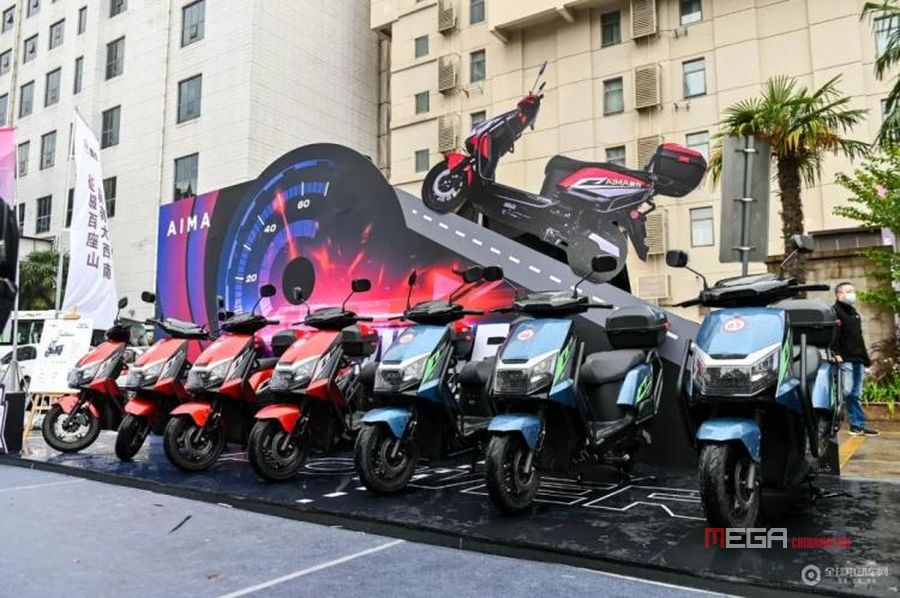 ВЫПУЩЕН AIMA F692 AIMA F692 ВЫПУЩЕН Новости китайского электрического мотоцикла MEGA CHINAMOTOR 02