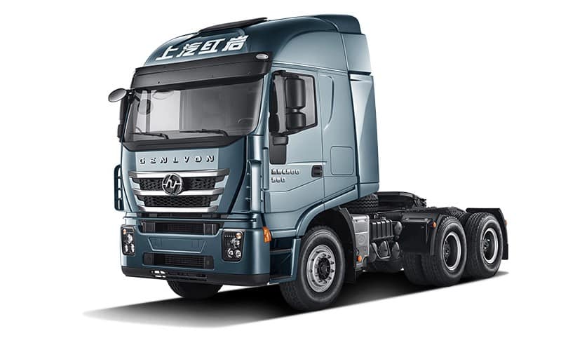 CNC SAIC4 Hongyan Genlyon 00 — The Big Read — SAIC (4/6) — автобусы Volvo, грузовики Iveco и старый Seat Ibiza