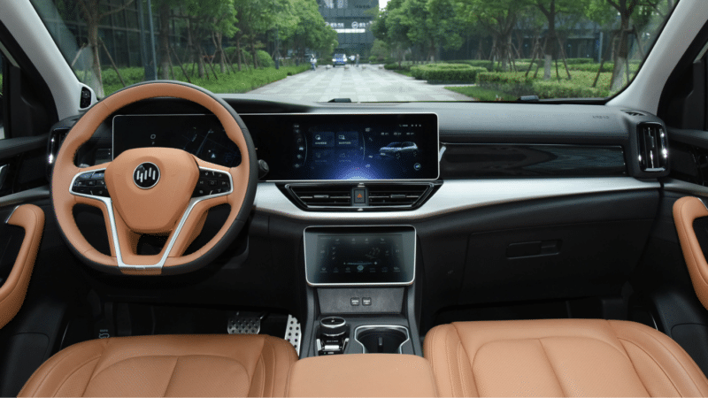 Электрический внедорожник Weltmeister W6 шпионили с датчиком LIDAR в Китае