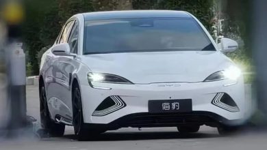 Электрический седан BYD Seal замечен на дорогах Китая