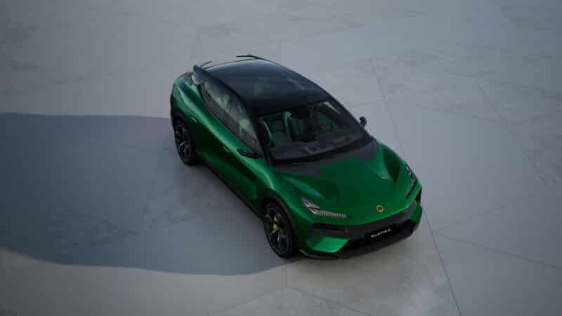 Представлен внедорожник Lotus Eletre с лидарами внутри колес.  Будет построен в Ухане