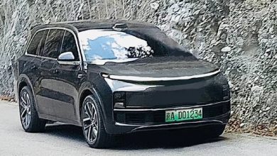 Китайский внедорожник Li Auto L9 без камуфляжа