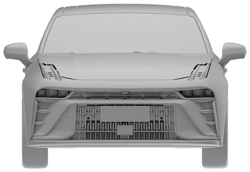 Патентные изображения обновленного седана Lynk & Co 03 просочились в сеть