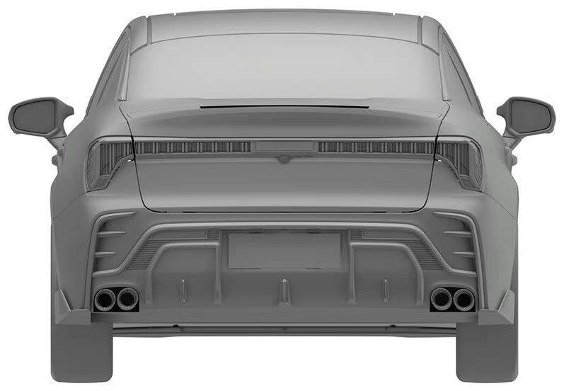 Патентные изображения обновленного седана Lynk & Co 03 просочились в сеть