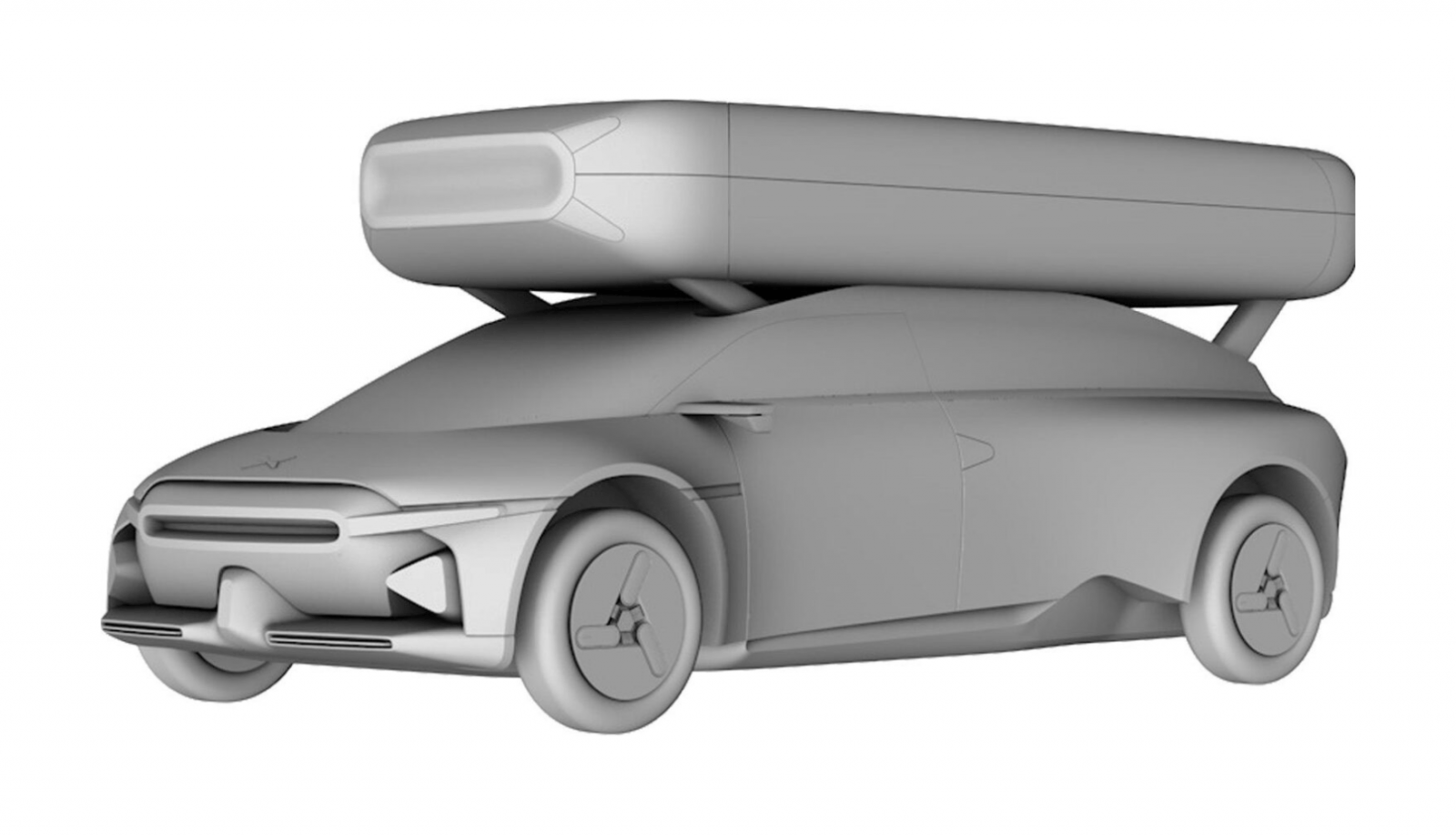 Утечка патентных изображений нового летающего автомобиля XPeng | Автомобили  из Китая