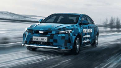 Китайский гибридный седан Geely Emgrand L Hi-X прошел зимние тесты Китайский гибридный седан Geely Emgrand L Hi-X прошел зимние тесты