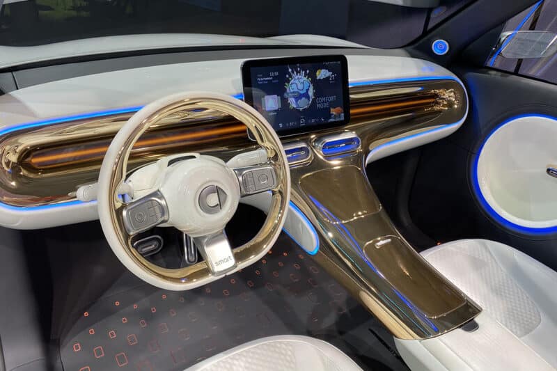 Шпионские испытания электромобиля Smart #1 в Китае