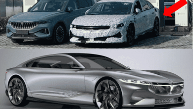 Электрический седан Voyah H53 проходит испытания в Китае Электрический седан Voyah H53 проходит испытания в Китае