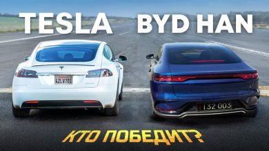 Китаец BYD Han Против Американца Tesla Model 3 Performance   ГОНКА 🏁 |  Битва Электромобиль Китаец BYD Han Против Американца Tesla Model 3 Performance   ГОНКА 🏁 |  Битва Электромобиль