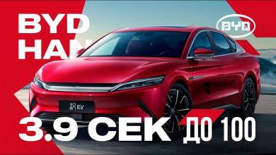 Электроседан BYD HAN EV 2022 , скорость, качество, роскошь. #Byd han