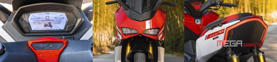 Соотношение цены и качества — спортивный скутер TARO TR300 Соотношение цены и качества — спортивный скутер TARO TR300 Новости китайских электрических мотоциклов MEGA CHINAMOTOR 07