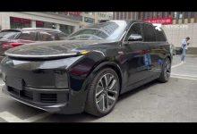 Обзор электроавтомобиля Li L9  перед отправкой клиенту