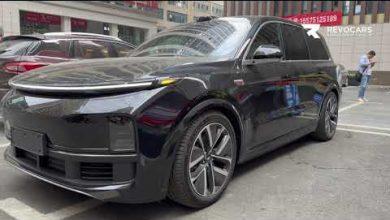 Обзор электроавтомобиля Li L9  перед отправкой клиенту