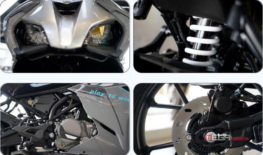 Четыре гоночные модели CFMOTO 250SR.1