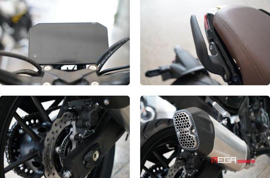 Четыре ретро-модели (500CC, 525CC) Четыре ретро модели (500CC, 525CC) Четыре ретро модели 500CC525CC новости мотоциклов MEGA CHINAMOTOR 02