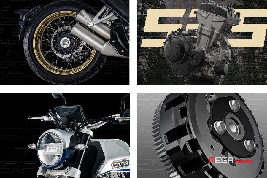 Четыре ретро-модели (500CC, 525CC) Четыре ретро модели (500CC, 525CC) Четыре ретро модели 500CC525CC новости мотоциклов MEGA CHINAMOTOR 04