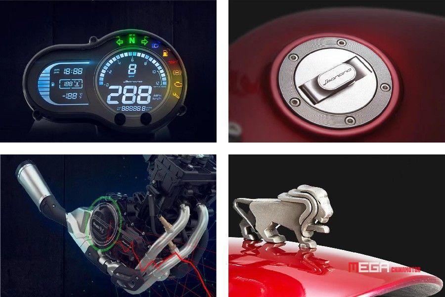 Четыре ретро-модели (500CC, 525CC) Четыре ретро модели (500CC, 525CC) Четыре ретро модели 500CC525CC новости мотоциклов MEGA CHINAMOTOR 07