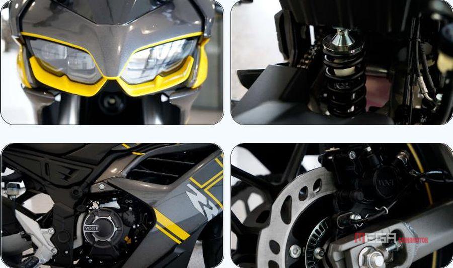 Четыре гоночные модели VOGE 250RR.0