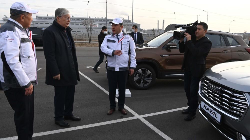 Президент Казахстана Касым-Жомарт Токаев Хавал Жолион