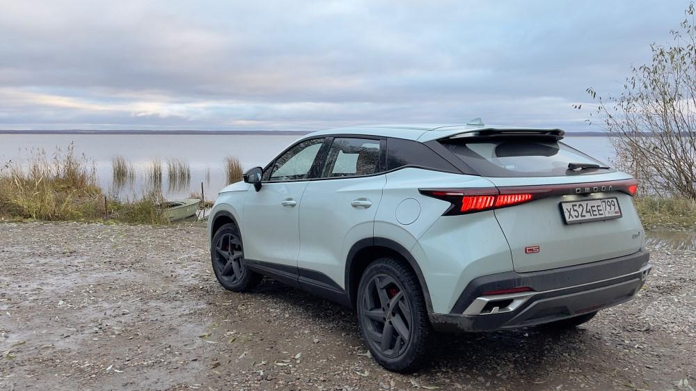 Омода С5 сзади