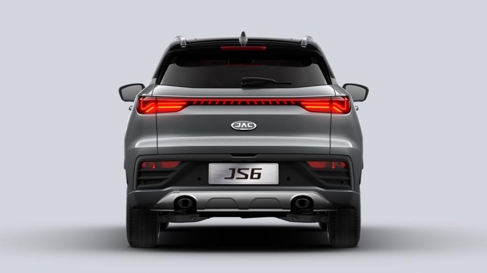 JAC JS6 цены и комплектация сзади
