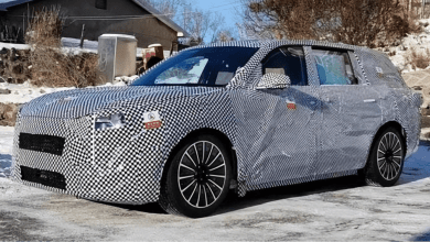 Флагманский внедорожник AITO M9 EREV от Huawei и Seres шпионили в Китае