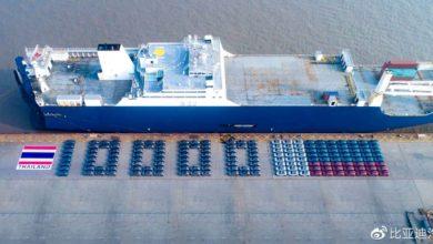 BYD отправила 800 Atto 3 в Таиланд, всего более 10 000 единиц на данный момент BYD отправила 800 Atto 3 в Таиланд, всего более 10 000 единиц на данный момент