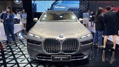 BMW i7 xDrive60L 2023 года — автосалон в Гуанчжоу. BMW i7 xDrive60L 2023 года — автосалон в Гуанчжоу.