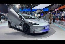 Обзор автомобиля GAC Aion Hyper GT EV 2023 года — автосалон в Гуанчжоу