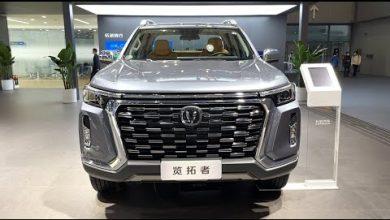 Пикап Changan Lantuozhe 2023 года — автосалон в Гуанчжоу