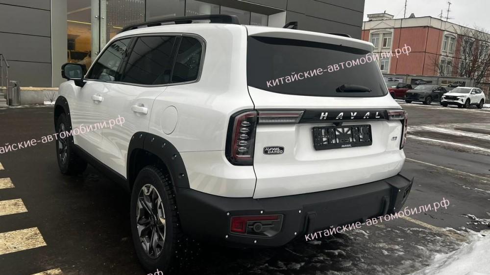 Haval Dargo X в России сзади
