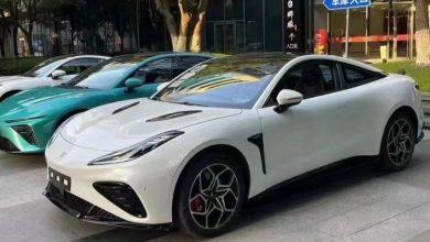 Электрическое купе Neta E замечено на улице в Китае Электрическое купе Neta E замечено на улице в Китае