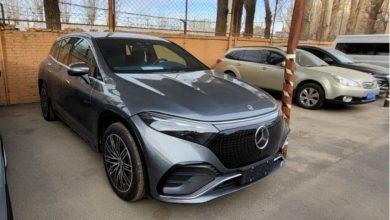Электрический внедорожник Mercedes-Benz EQS прибыл к дилеру в Китае с запасом хода 660 км Электрический внедорожник Mercedes-Benz EQS прибыл к дилеру в Китае с запасом хода 660 км