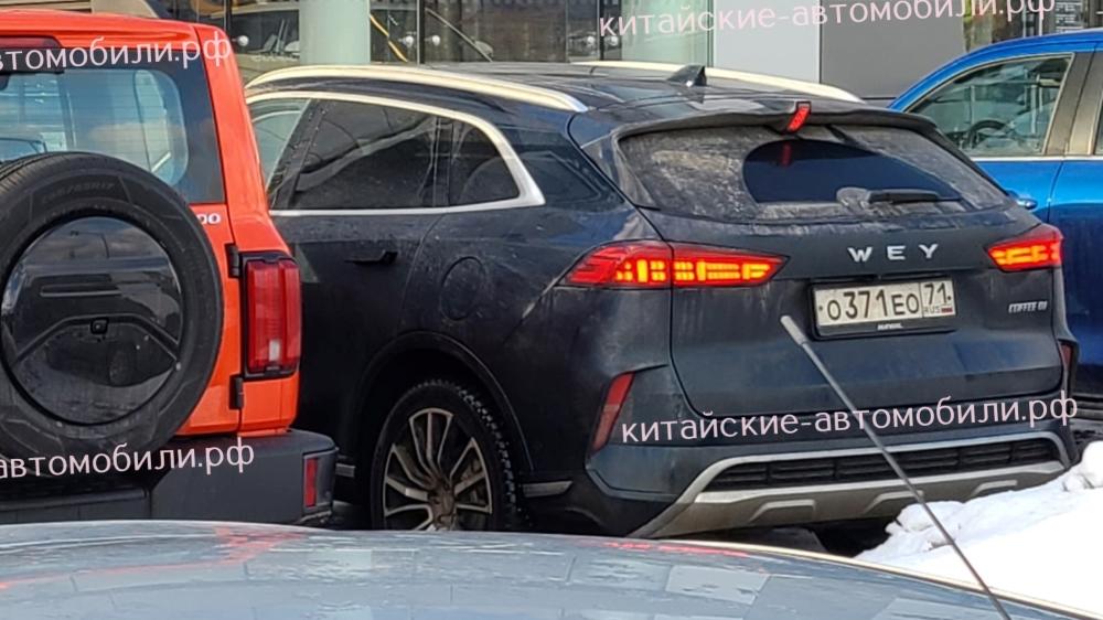кроссовер Great Wall Wey Coffee 01 в России сзади