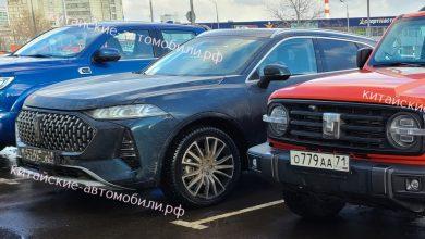 Кроссовер Wey Coffee 01 впервые заметили в России