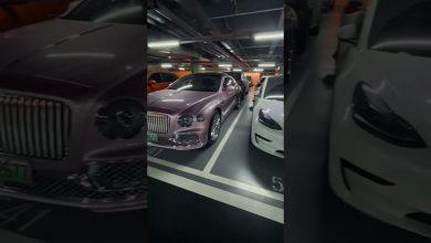 Паркинг в Китае #электромобиль #shorts