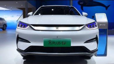 Видео обзор BYD Song Plus EV 2022 года — автосалон в Гуанчжоу.