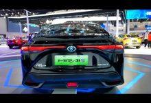 Обзор автомобиля Toyota Mirai на водородных топливных элементах 2023 года — автосалон в Гуанчжоу.