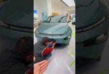 В конце что-то пошло не так #электромобиль #xpeng #китайскийэлектромобиль #shorts