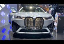 BMW iX M60 2023 года — автосалон в Гуанчжоу