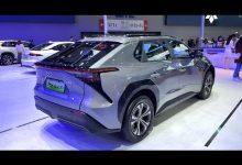 Обзор электромобиля Toyota bZ4X 2023 года — автосалон в Гуанчжоу