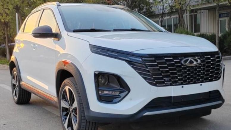 новый Chery Tiggo 3x Plus передняя часть