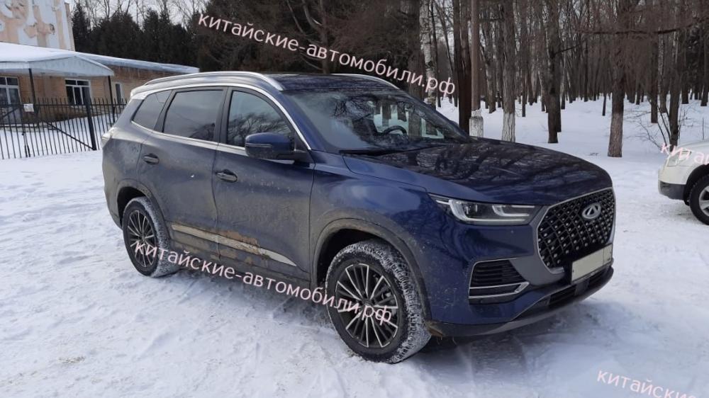 Chery Tiggo 8 Pro e+ в России лицевая сторона