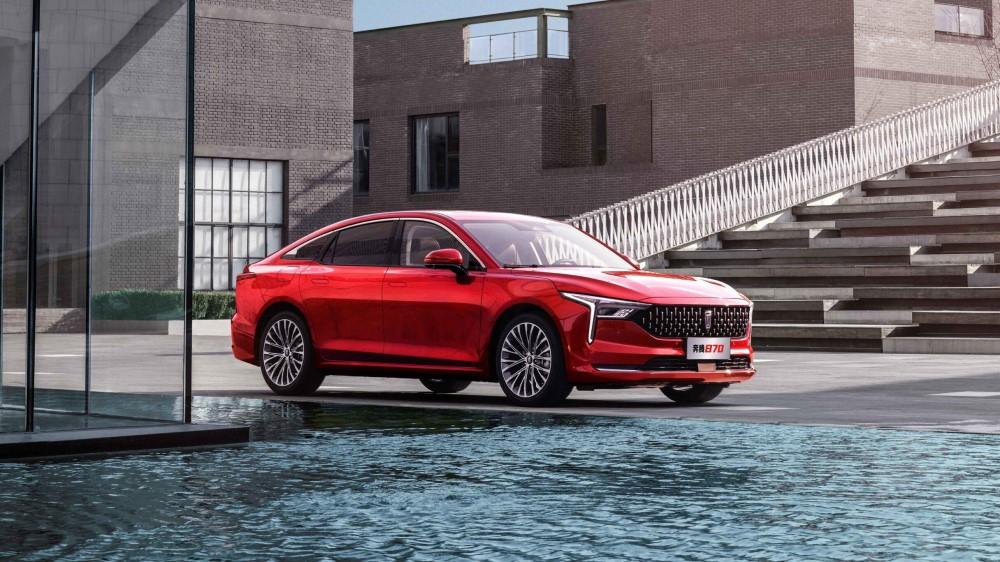 Передняя часть FAW Bestune B70.