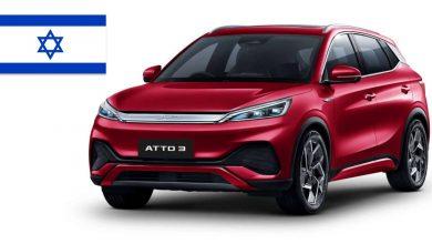 BYD Atto 3 снова стал самым продаваемым электромобилем в Израиле в феврале 2023 года.