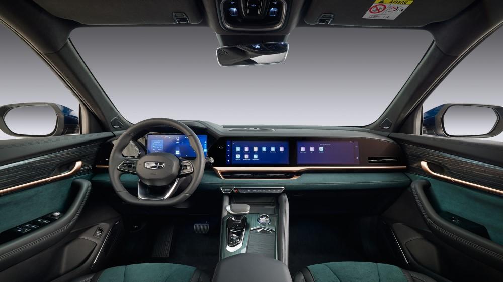 Geely Monjaro комплектация цены интерьер салона