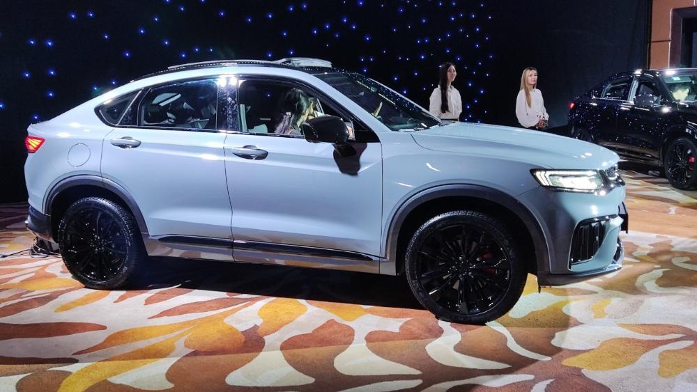 Презентация Geely Tugella в Казахстане со стороны