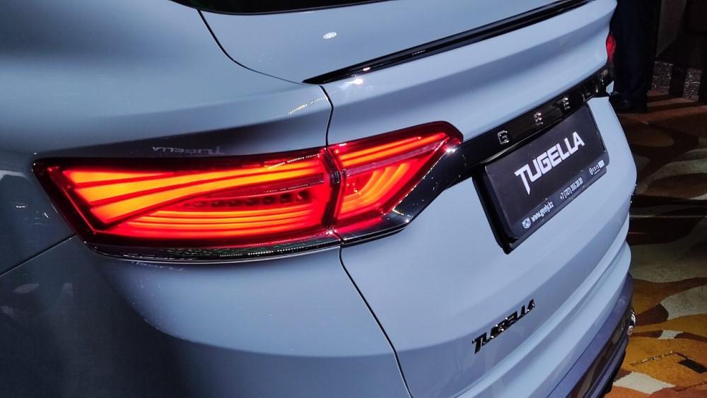 Презентация Geely Tugella в казахстанских огнях